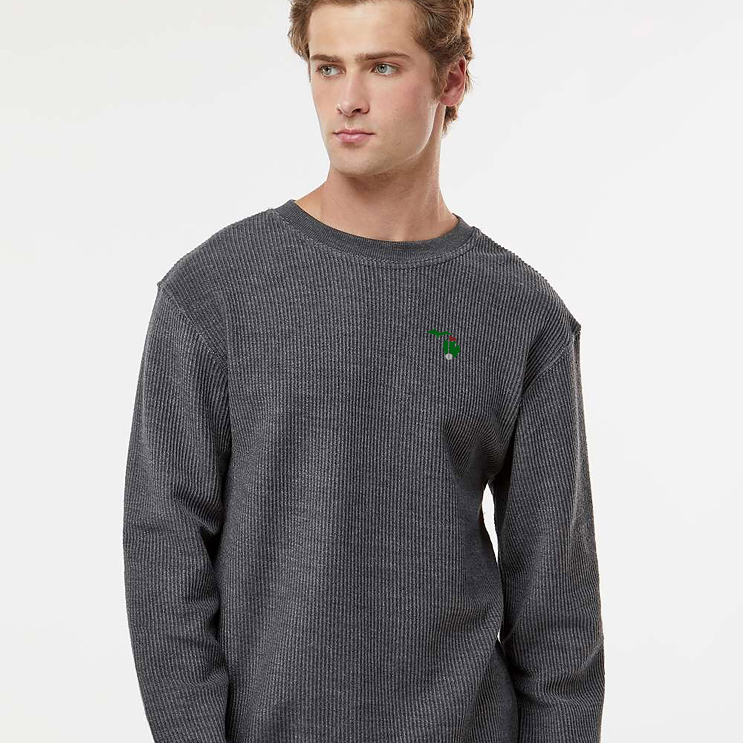 MV Sport Corded Crewneck Sweatshirt