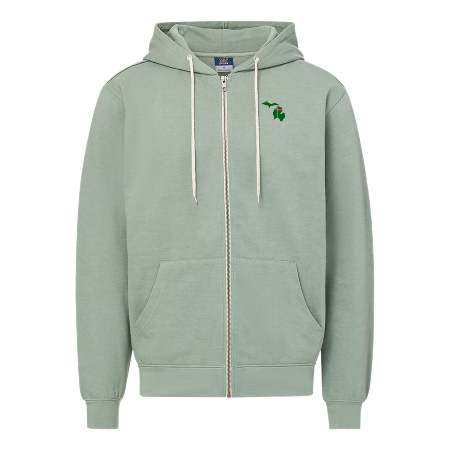 MV Sport Retro Heather Full Zip Hoodie