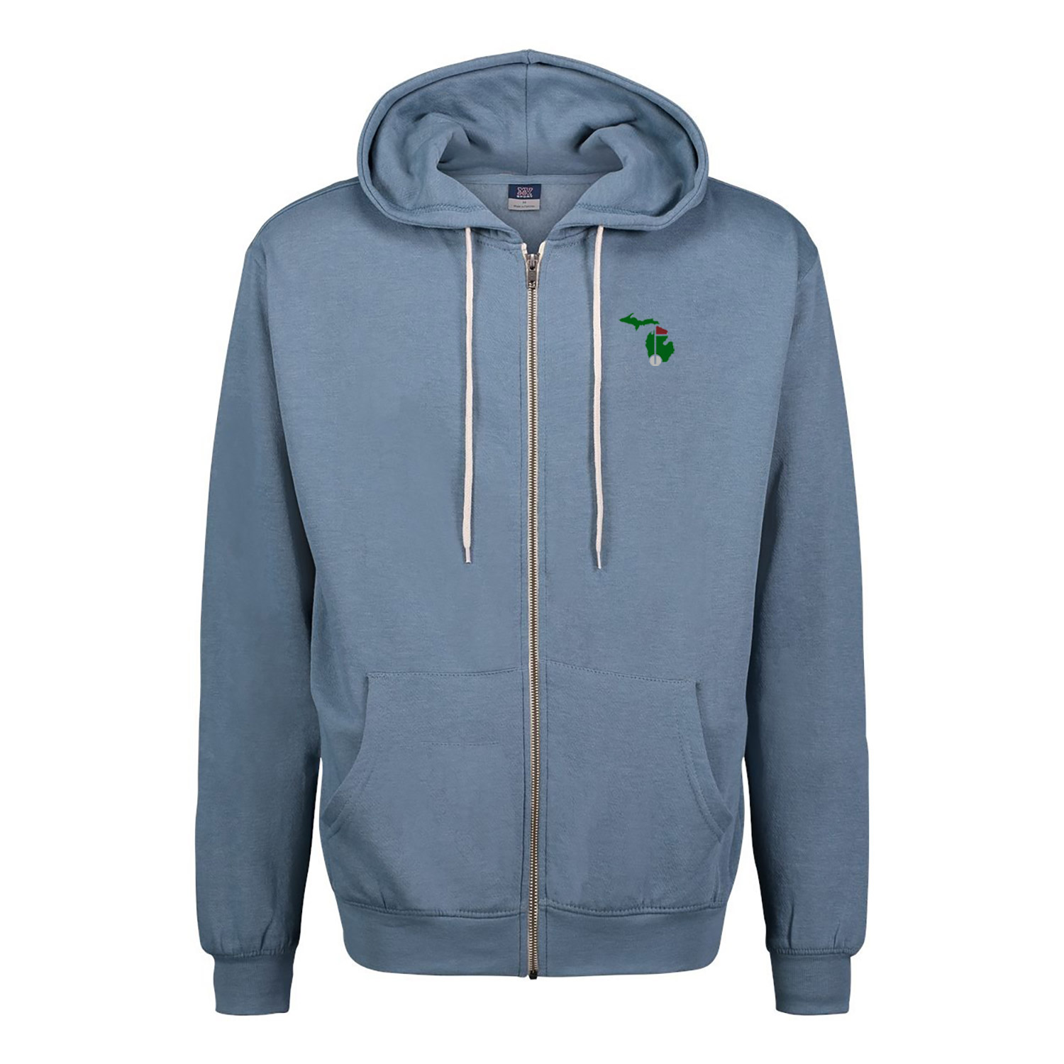 MV Sport Retro Heather Full Zip Hoodie - Image 2