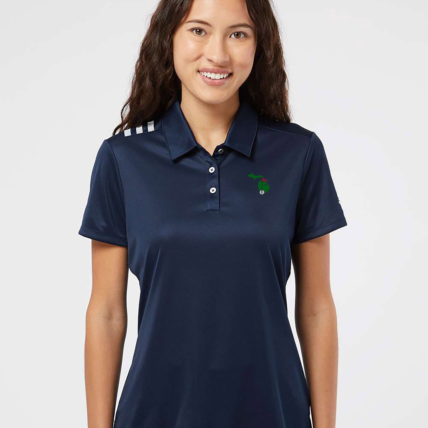 Adidas 3-Stripes Polo - Image 3
