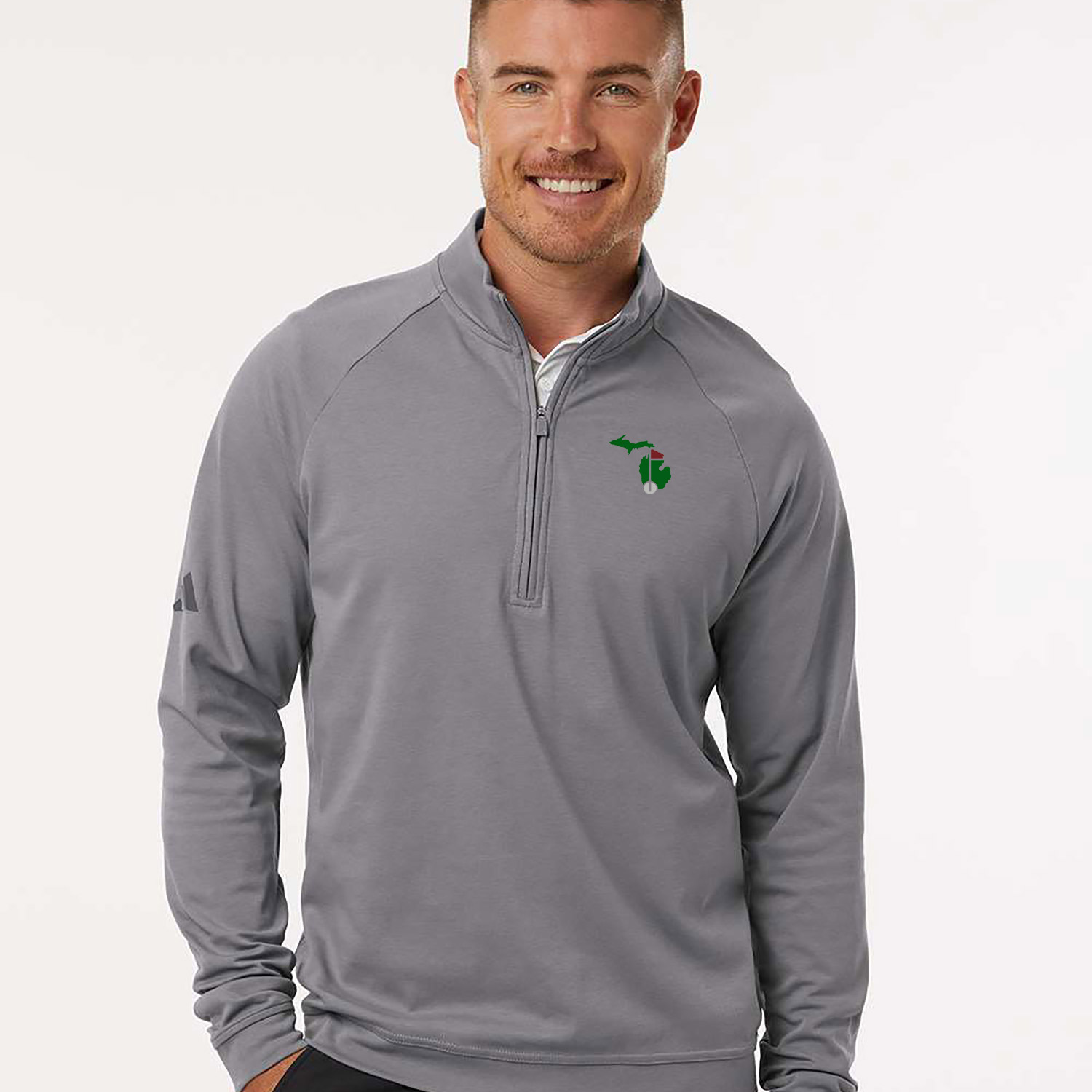 Adidas Club Quarter Zip - Image 4