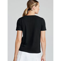 All Day V-Neck T-Shirt-SKUTW883-Black-2