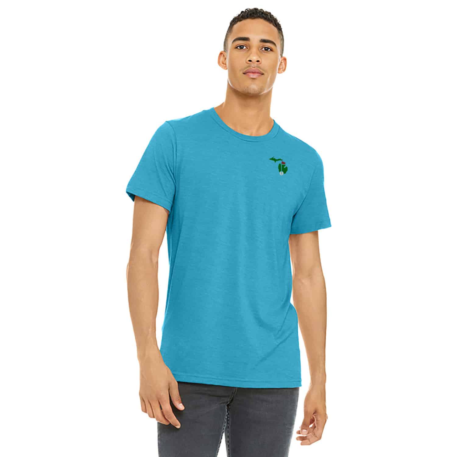 BellaCanvas Heather CVC Short Sleeve Tee - Image 2