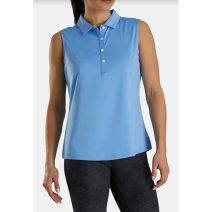Footjoy-Lisle-Sleeveless-Light-Blue