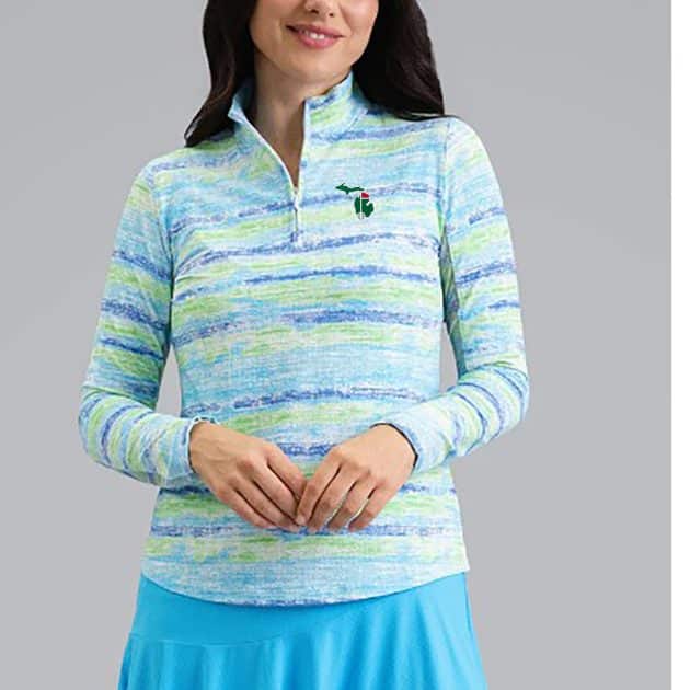 IBKUL Gia Long Sleeve Mick Neck