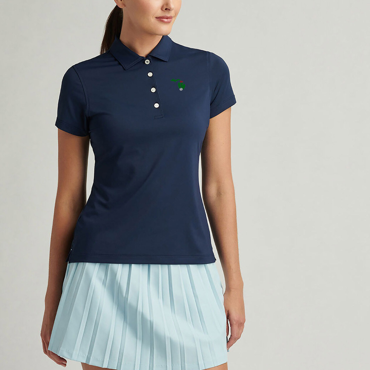 Peter Millar Short Sleeve Button Polo - Image 4