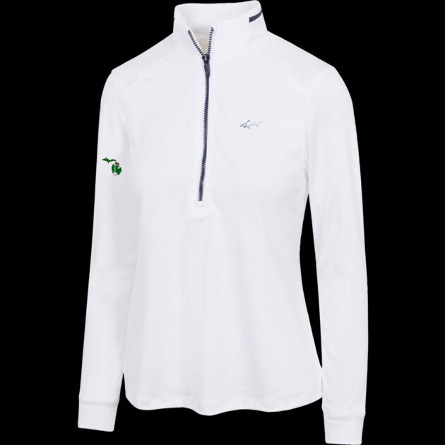 Greg Norman Leaderboard Half Zip