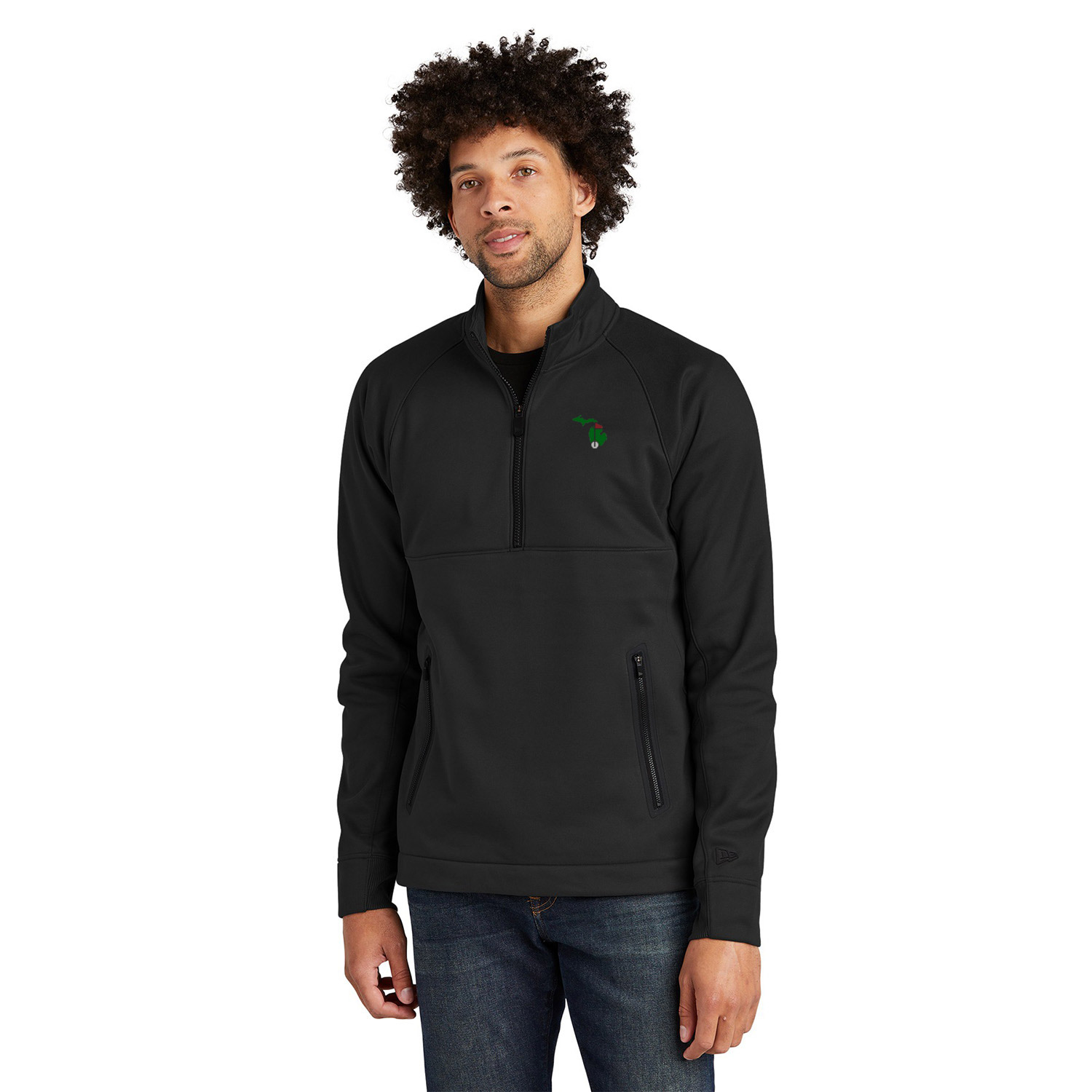 New Era Venue Fleece Quarter Zip