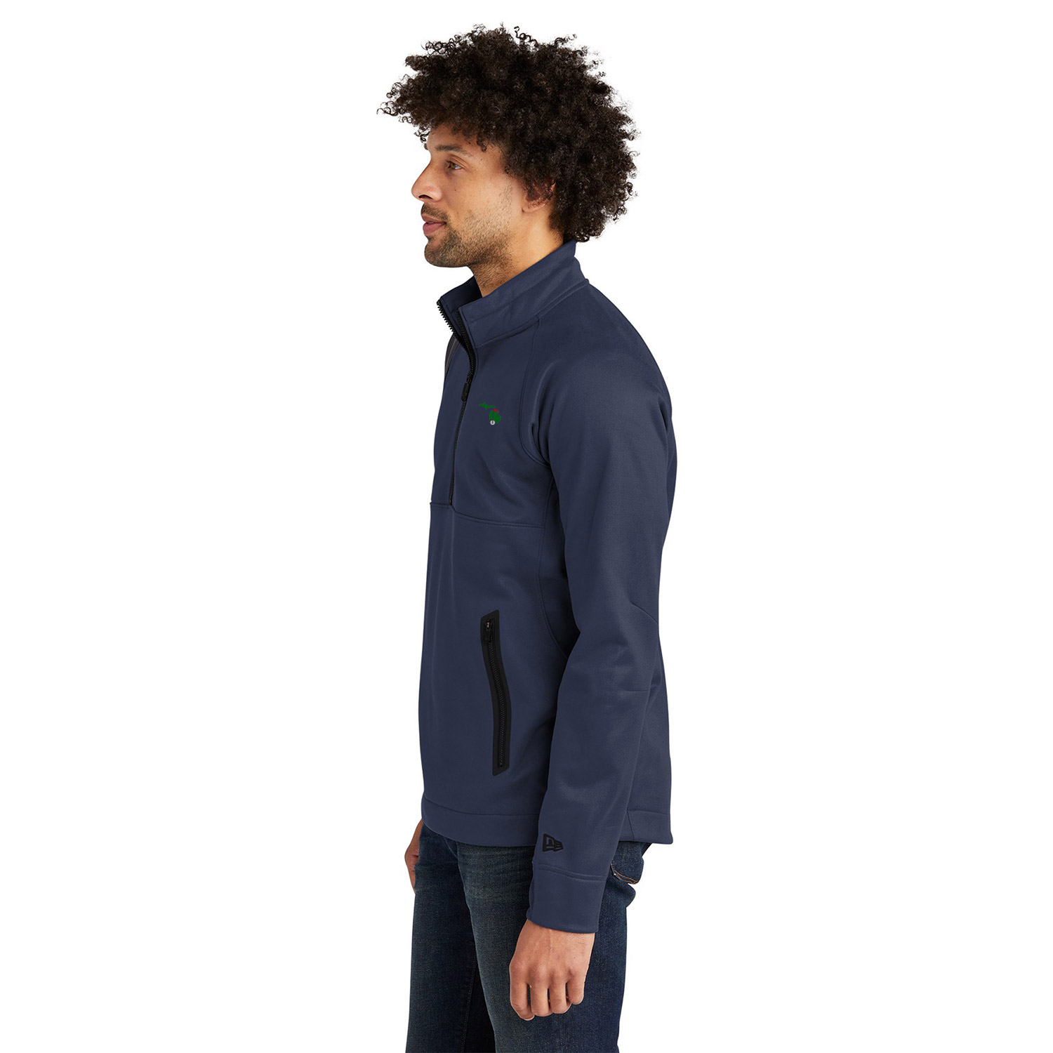 New Era Venue Fleece Quarter Zip - Image 5