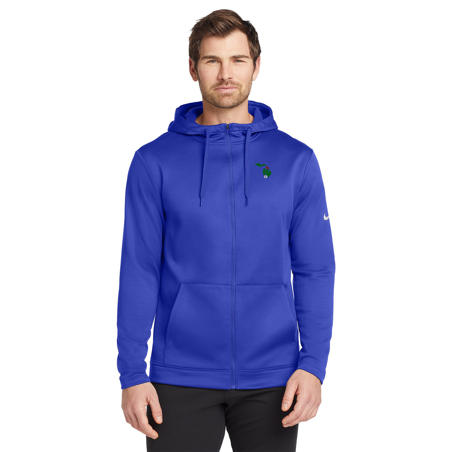 Nike Therma-FIT Full Zip Fleece Hoodie - Image 6