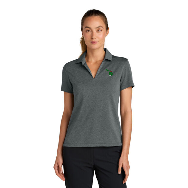Ladies Nike Dri-FIT Smooth Heather Polo