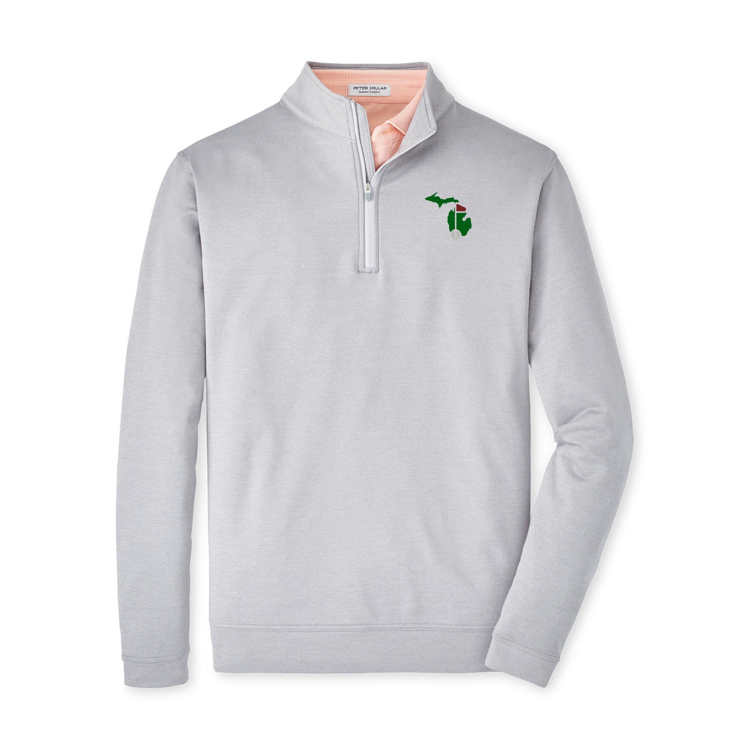 Peter Millar Perth Melange Performance 1/4 Zip