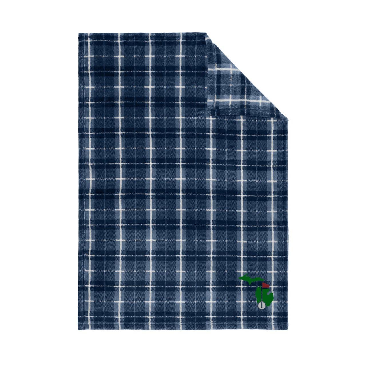 Port-Authority-BP33-True-Navy-Herringbone-Plaid-2LOGOED