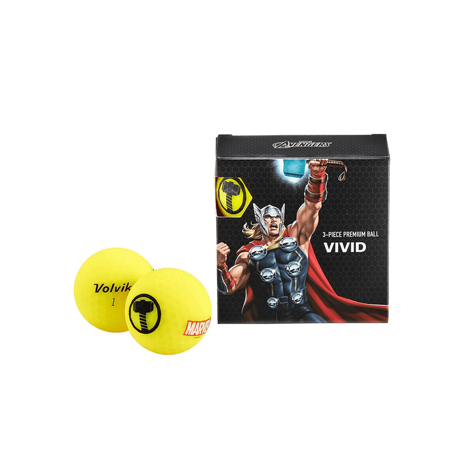 Volvik Marvel 4 Golf Ball Pack