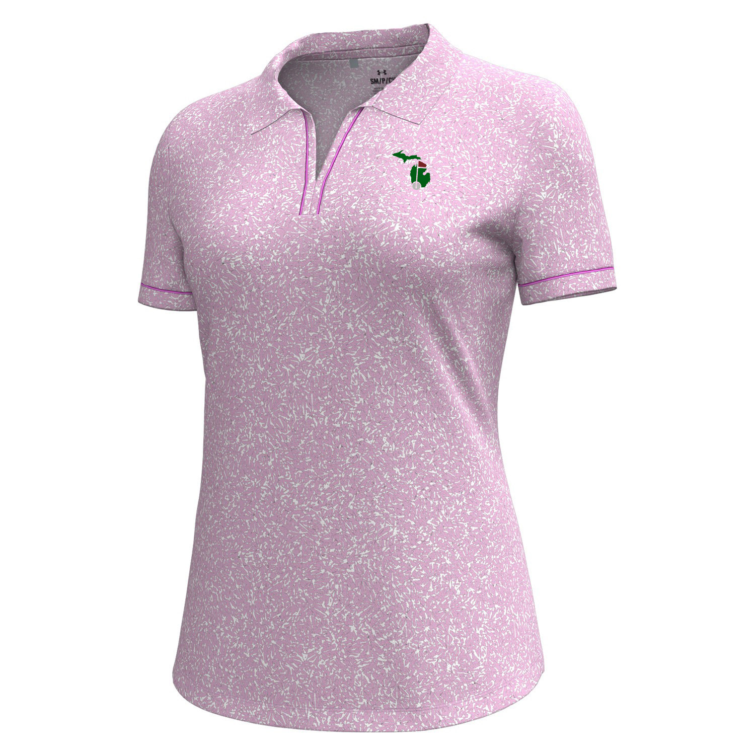 Under Amour Playoff 3.0 Piped V-Neck Polo