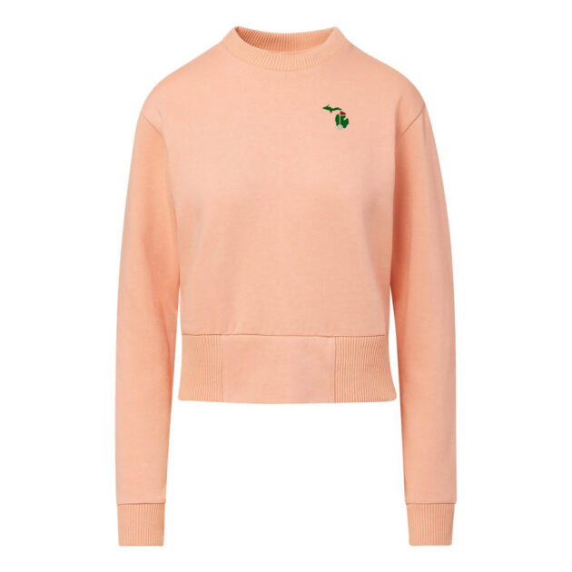 MV Sport Romi Cloud Fleece Crop Crewneck