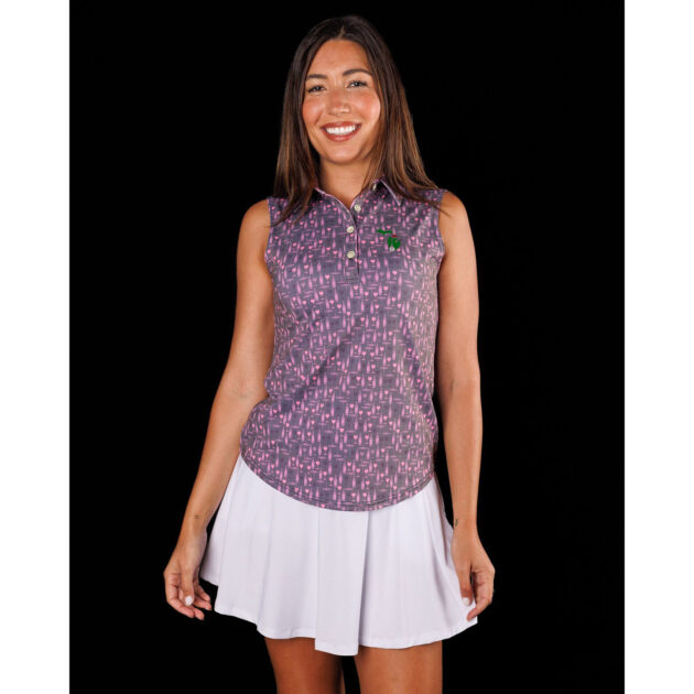 Sunday Swagger Pour Decisions Sleeveless Polo