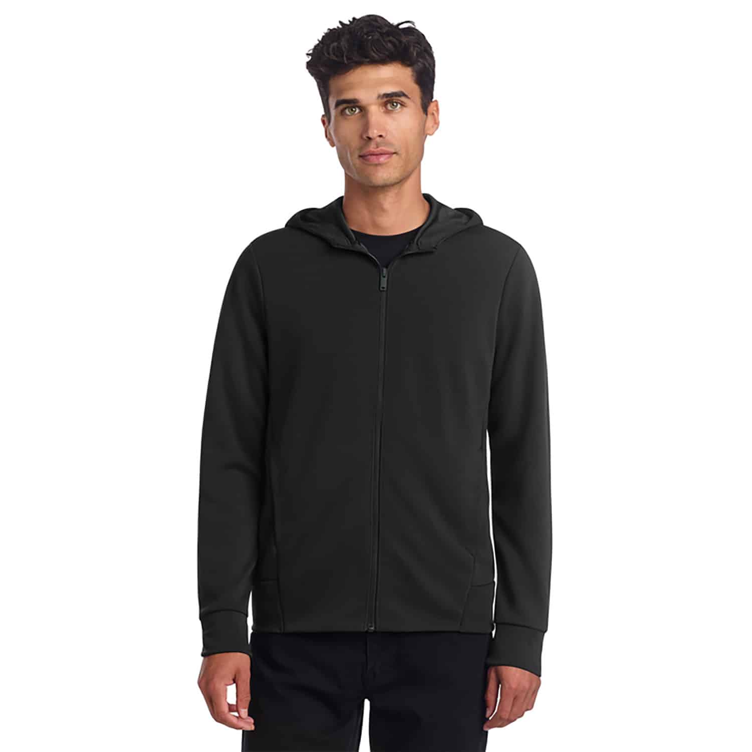 Mercer+Mettle Double-Knit Full-Zip Hoodie